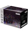 Outlet: 8 meter utomhus LED cluster juleljusslinga - IP44, memory, 230V, 400 LED, multicolor