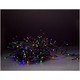 8 meter utomhus LED cluster juleljusslinga - IP44, memory, 230V, 400 LED, multicolor