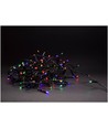 Outlet: 5 meter utomhus LED juleljusslinga - Batteri, IP44, timer, 50 LED, multicolor