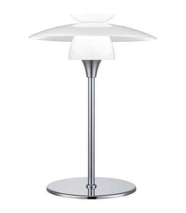 Halo Design - Scandinavia Bordslampa Ø20cm, opal/krom