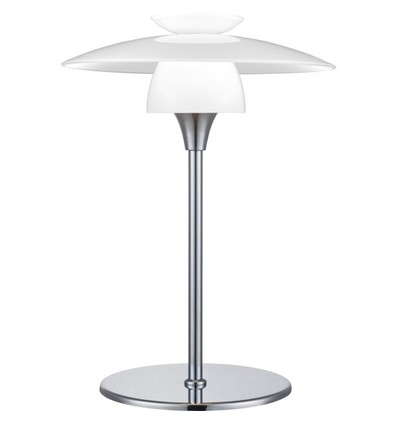 Halo Design - Scandinavia Bordslampa Ø20cm, opal/krom