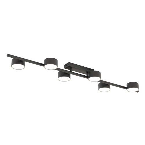 Satsa 6 Svart taklampa - Ø8 cm, GX53, 230V, utan ljuskälla