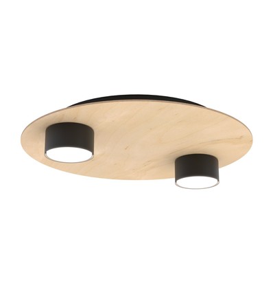 Pixo 2 Svart taklampa - GX53, 230V, utan ljuskälla