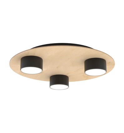 Pixo 3 Svart taklampa - GX53, 230V, utan ljuskälla