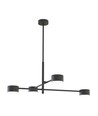 Natsu 4 Svart taklampa - GX53, 230V, utan ljuskälla