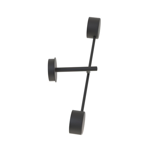 Natsu K2 Svart vägglampa - GX53, 230V, utan ljuskälla