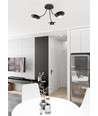 Enso 3 Svart taklampa - GX53, 230V, utan ljuskälla