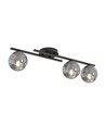 Kairo 3 Svart/Grafit taklampa - Ø14 cm, E14, 230V, utan ljuskälla