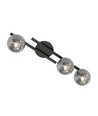 Kairo 3 Svart/Grafit taklampa - Ø14 cm, E14, 230V, utan ljuskälla