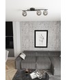 Kairo 3 Svart/Grafit taklampa - Ø14 cm, E14, 230V, utan ljuskälla