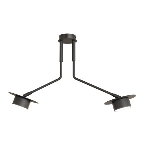 Mizu 2 Svart taklampa - GX53, 230V, utan ljuskälla