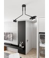 Mizu 2 Svart taklampa - GX53, 230V, utan ljuskälla