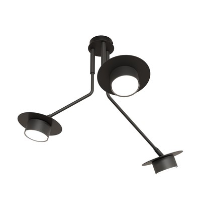 Mizu 3 Svart taklampa - GX53, 230V, utan ljuskälla