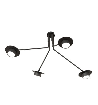 Mizu 4 Svart taklampa - GX53, 230V, utan ljuskälla