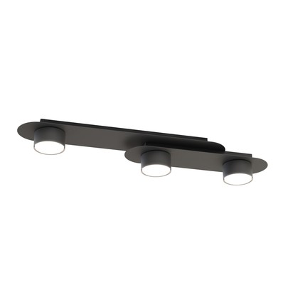 Stilo 3 Svart taklampa - GX53, 230V, utan ljuskälla