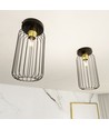 Barn 1 Svart/Guld taklampa - Ø16 cm, E27, 230V, utan ljuskälla