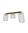 Barn 3 Svart/Guld taklampa - Ø16 cm, E27, 230V, utan ljuskälla
