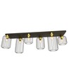 Barn 6 Svart/Guld taklampa - Ø16 cm, E27, 230V, utan ljuskälla