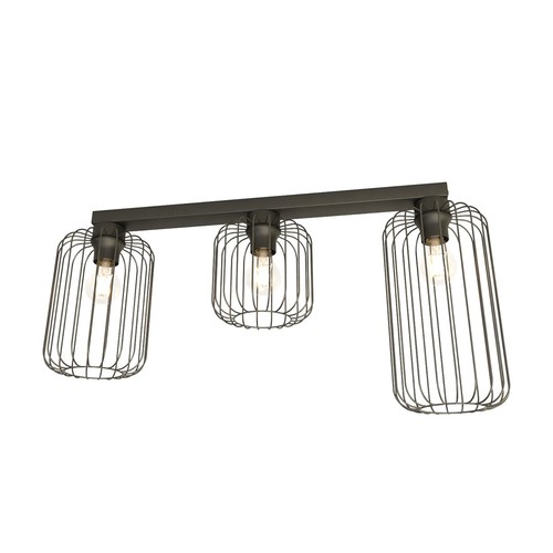 Barn 3 Svart taklampa - Ø16 cm, E27, 230V, utan ljuskälla