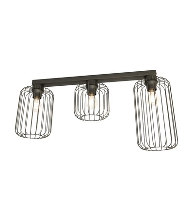 Barn 3 Svart taklampa - Ø16 cm, E27, 230V, utan ljuskälla