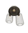 Barn 3PREM Svart taklampa - Ø16 cm, E27, 230V, utan ljuskälla
