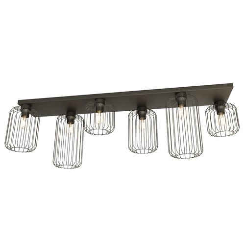 Barn 6 Svart taklampa - Ø16 cm, E27, 230V, utan ljuskälla