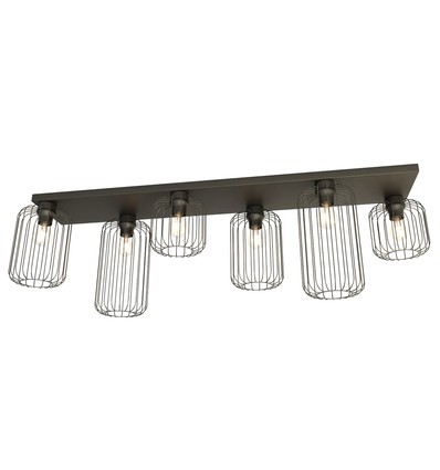 Barn 6 Svart taklampa - Ø16 cm, E27, 230V, utan ljuskälla