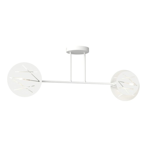 Frick 2 Vit taklampa - Ø20 cm, E27, 230V, utan ljuskälla