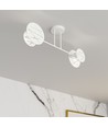 Frick 2 Vit taklampa - Ø20 cm, E27, 230V, utan ljuskälla