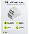 24V 60W DIN-skena strömförsörjning - 24V DC, 2,5A