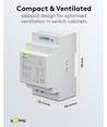 24V 60W DIN-skena strömförsörjning - 24V DC, 2,5A