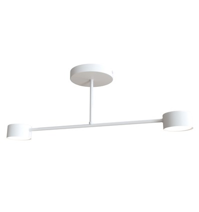 Halo 2 Vit taklampa - GX53, 230V, utan ljuskälla