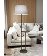 Hotell LP1 Grå golvlampa - Ø44 cm, E27, 230V, utan ljuskälla