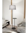 Hotell LP1 Grå golvlampa - Ø44 cm, E27, 230V, utan ljuskälla