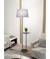 Hotell LP1 Grå golvlampa - Ø44 cm, E27, 230V, utan ljuskälla