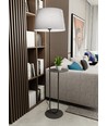 Hotell LP1 Grå golvlampa - Ø44 cm, E27, 230V, utan ljuskälla