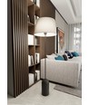 Pearl LP1 Beige golvlampa - Ø44 cm, E27, 230V, utan ljuskälla