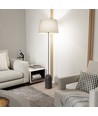 Pearl LP1 Beige golvlampa - Ø44 cm, E27, 230V, utan ljuskälla