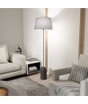 Pearl LP1 Grå golvlampa - Ø44 cm, E27, 230V, utan ljuskälla
