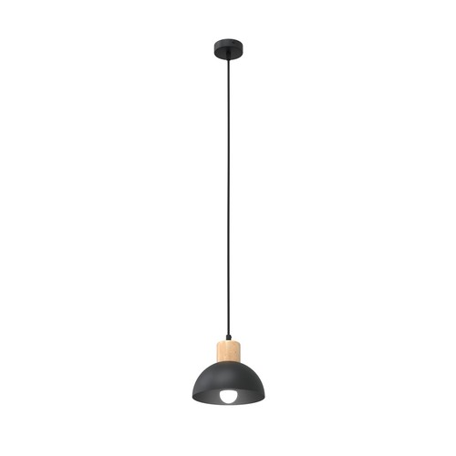 Seco 1 Svart taklampa - Ø18 cm, E27, 230V, utan ljuskälla