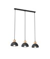Seco 3 Svart taklampa - Ø18 cm, E27, 230V, utan ljuskälla