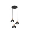 Seco 3 Svart Prem taklampa - Ø18 cm, E27, 230V, utan ljuskälla