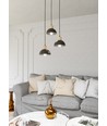Seco 3 Svart Prem taklampa - Ø18 cm, E27, 230V, utan ljuskälla
