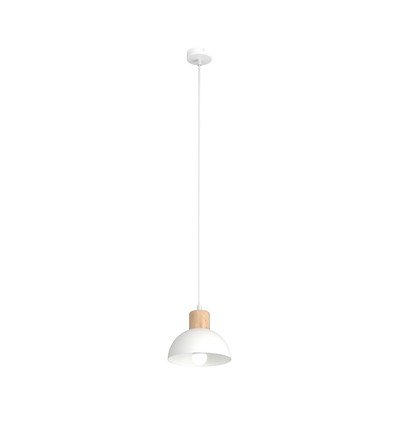 Seco 1 Vit taklampa - Ø18 cm, E27, 230V, utan ljuskälla