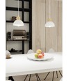 Seco 1 Vit taklampa - Ø18 cm, E27, 230V, utan ljuskälla