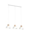 Seco 3 Vit taklampa - Ø18 cm, E27, 230V, utan ljuskälla
