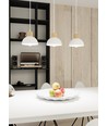 Seco 3 Vit taklampa - Ø18 cm, E27, 230V, utan ljuskälla