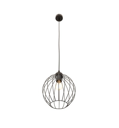 Nando 1 Svart pendellampa - Ø24 cm, E27, 230V, utan ljuskälla