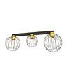 Nest 3 Svart/Guld taklampa - Ø24 cm, E27, 230V, utan ljuskälla