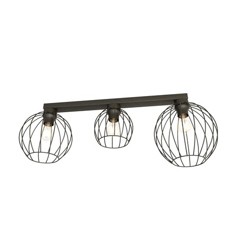 Nest 3 Svart taklampa - Ø24 cm, E27, 230V, utan ljuskälla